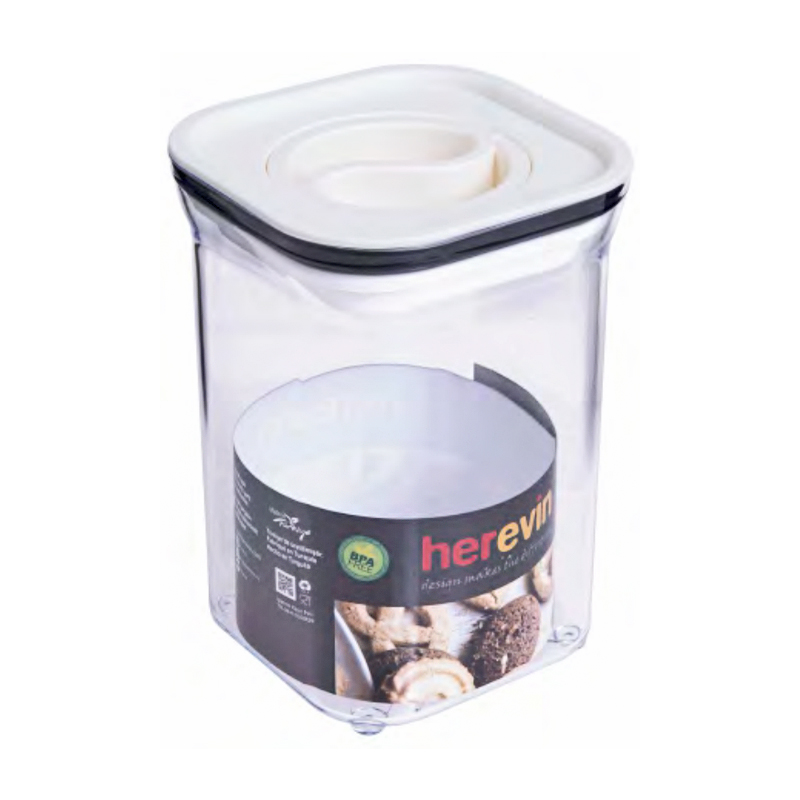 Контейнер Herevin Canister-Vacuum Lid-White 1.1 л (161214-004)