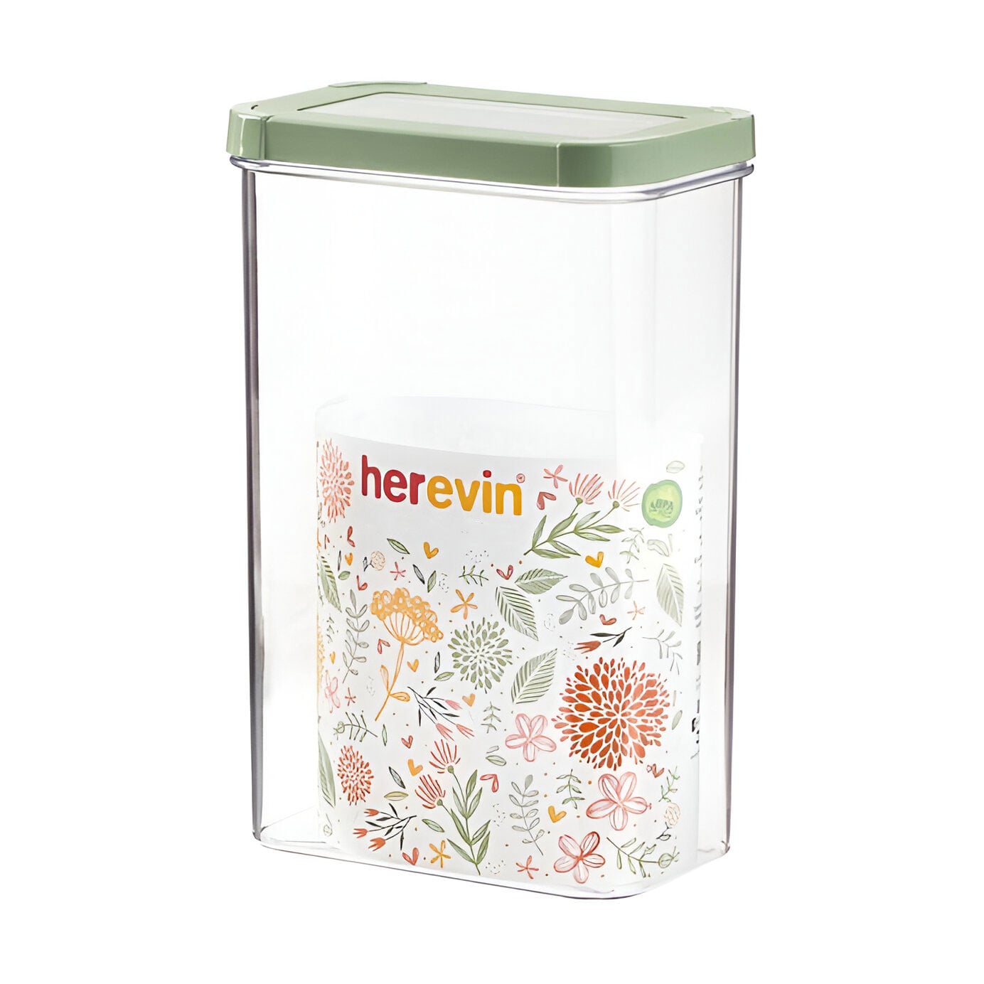 Контейнер Herevin Storage Canister-Green-Peach, 2.5 л (161208-100)